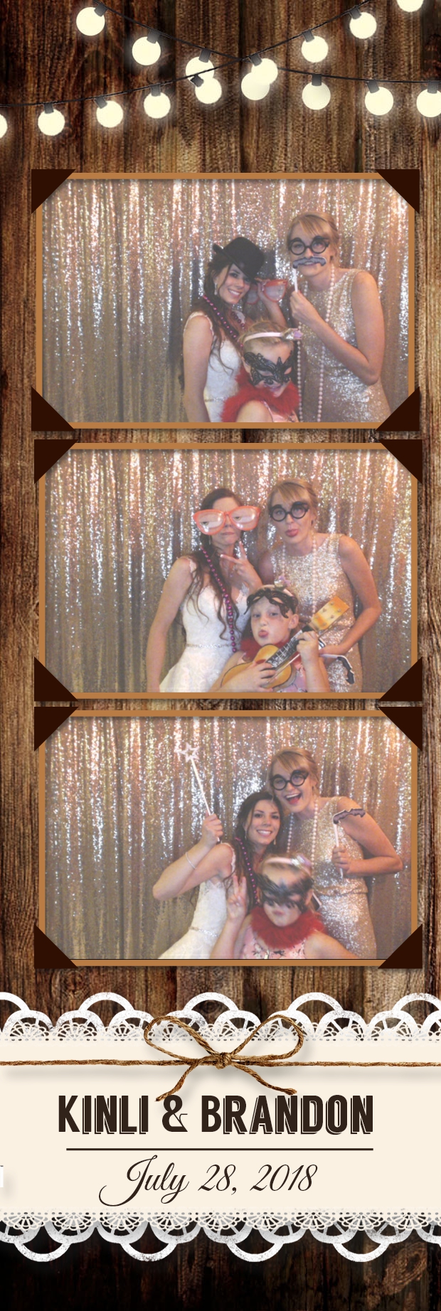 Kinli and Brandon's Wedding | View more photos from the event at gallery.photoboothbillings.com/u/PhotoBoothBillings/Kinli-and-Brandons-Wedding